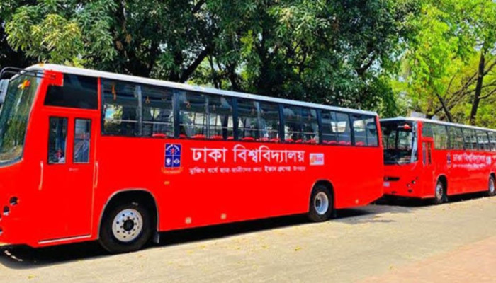 শিক্ষার্থীদের বাড়ি ফিরতে কাল বিভাগীয় শহরে বাস সার্ভিস দেবে ডাকসু