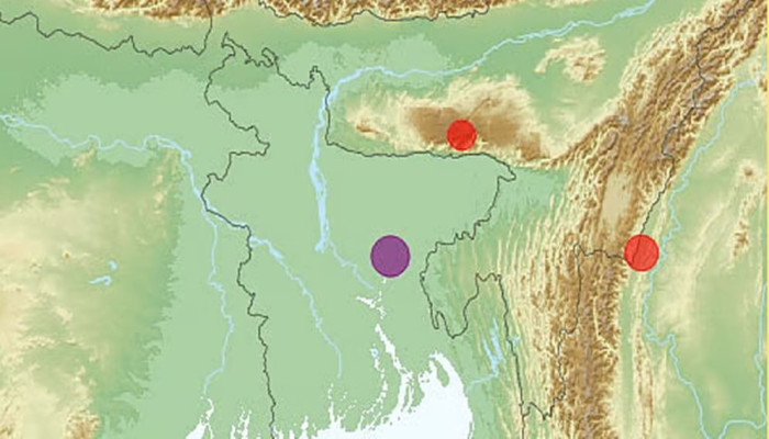 এবার ৪.১ মাত্রার ভূমিকম্পে কাঁপল রাজধানী, উৎপত্তিস্থল যেখানে