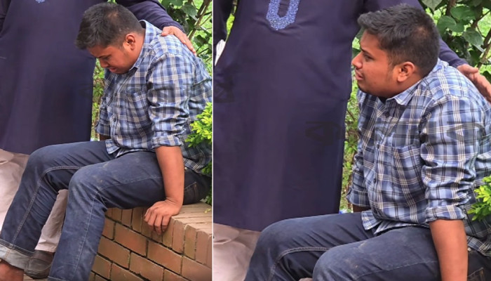 হাদির কবরে মাটি দিয়েই কান্নায় ভেঙে পড়লেন হাসনাত আব্দুল্লাহ