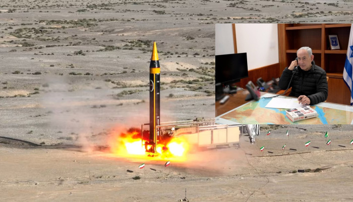 ইসরাইলি প্রধানমন্ত্রীর কার্যালয়ে ইরানের হামলা, নেতানিয়াহুর পরিণতি অস্পষ্ট