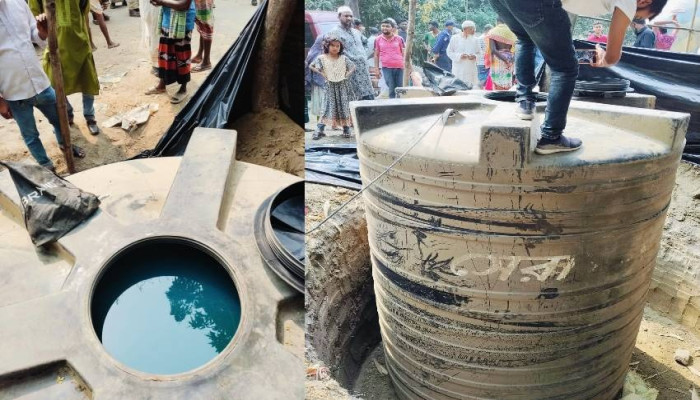 মাটির নিচে ১০ হাজার লিটার ডিজেল মজুদ ব্যবসায়ীকে জরিমানা