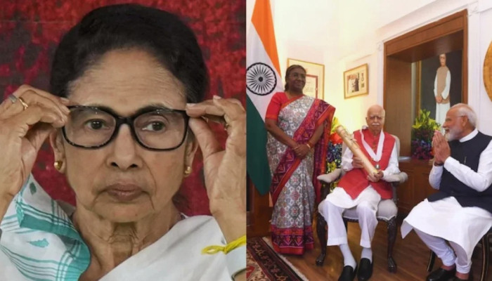 রাষ্ট্রপতি দাঁড়িয়ে, আপনি বসে’, মোদির সমালোচনা করে মমতা
