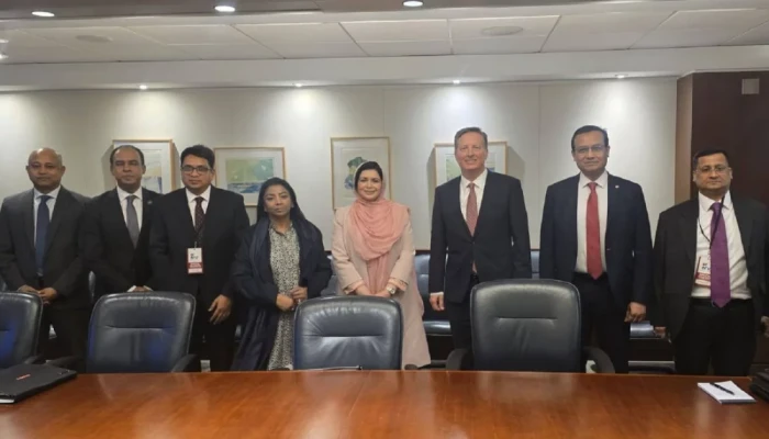 যুক্তরাষ্ট্রের বিশেষ দূত চার্লস হার্ডারের সঙ্গে ডা. জুবাইদা রহমানের বৈঠক