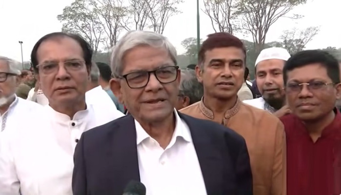 তারেক রহমানের প্রতি মানুষ আস্থাশীল, সুখী সমৃদ্ধ দেশ গড়বেন তিনি: মির্জা ফখরুল