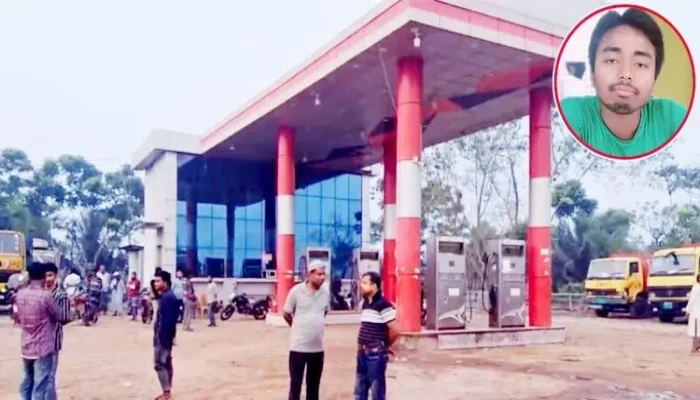তেল না পেয়ে পাম্পের ম্যানেজারকে ট্রাকচাপায় হত্যা