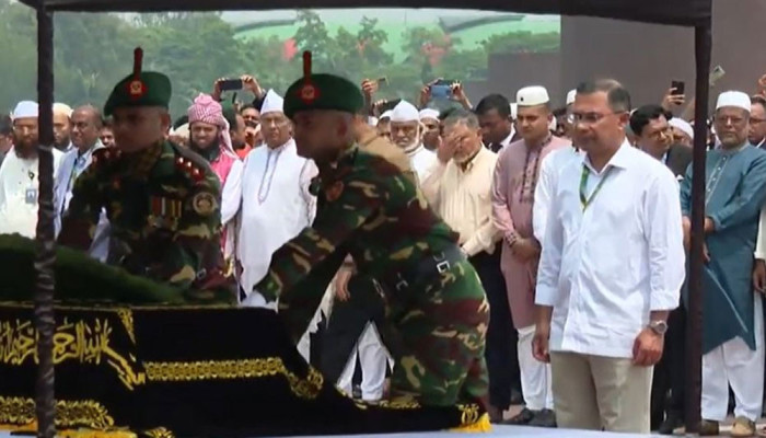 দিলারা হাফিজের জানাজা সম্পন্ন, শ্রদ্ধা নিবেদন