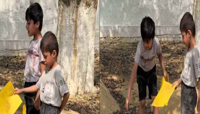 মায়ের কবরের সামনে দাঁড়িয়ে মার্কশিট দেখাল দুই ভাই