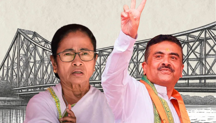 পশ্চিমবঙ্গ: ১৫০ আসনে এগিয়ে বিজেপি, জরুরি বার্তা মমতার