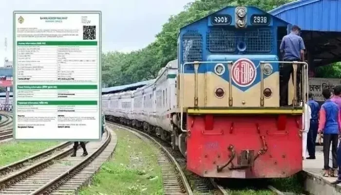 ঈদযাত্রায় ট্রেনের অগ্রিম টিকিট বিক্রি ১৩ মে