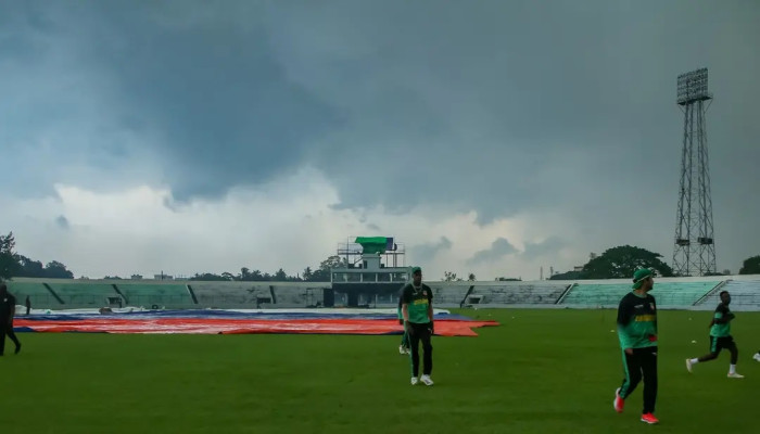 বৃষ্টিতে ভেসে গেল টাইগারদের দ্বিতীয় লড়াই