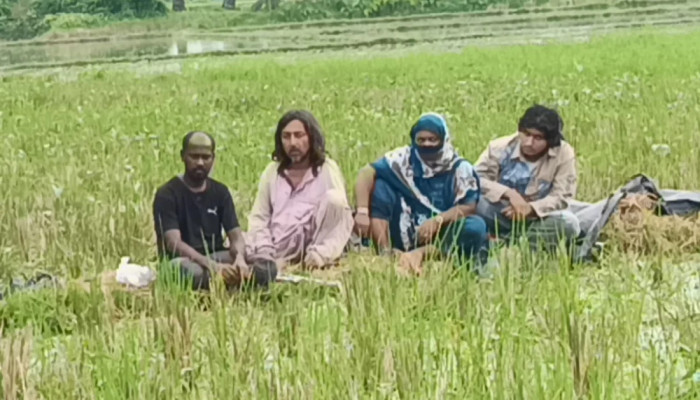 অবৈধভাবে বাংলাদেশে প্রবেশের চেষ্টা, সীমান্তে চারজনকে আটকে দিল বিজিবি