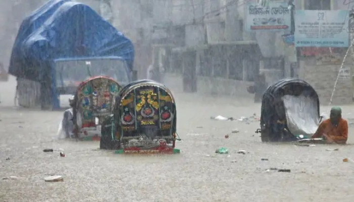 ঢাকায় ৯৭ মিলিমিটার বর্ষণ