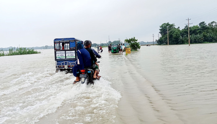 আগামী সপ্তাহে ৭ জেলায় বন্যার আভাস