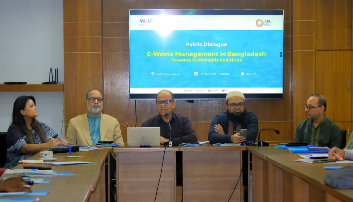 ‘টেকসই ই-বর্জ্য ব্যবস্থাপনা নিশ্চিত করতে সরকারি উদ্যোগের পাশাপাশি বেসরকারি বিনিয়োগ ও উদ্যোগ অপরিহার্য’