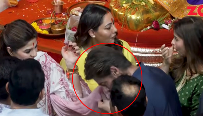 সহকারীর ওড়নায় মুখ মোছা নিয়ে ফের আলোচনায় শাহরুখ