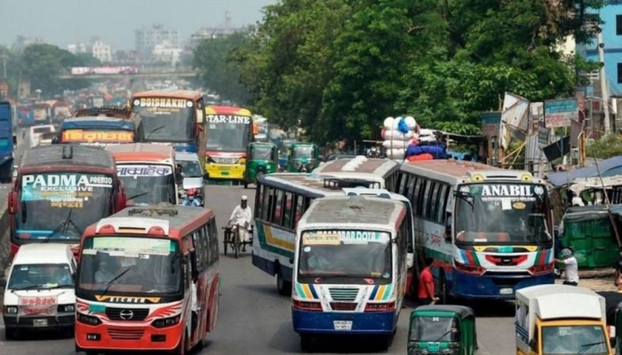 রাজধানীতে বিভিন্ন রুটের নতুন ভাড়ার তালিকা প্রকাশ