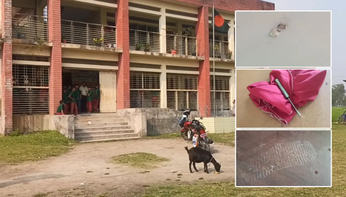 স্কুলের ১১ ফ্যান খুলে নিয়ে গেল চোর, পড়ে রইল স্ক্রু ড্রাইভার